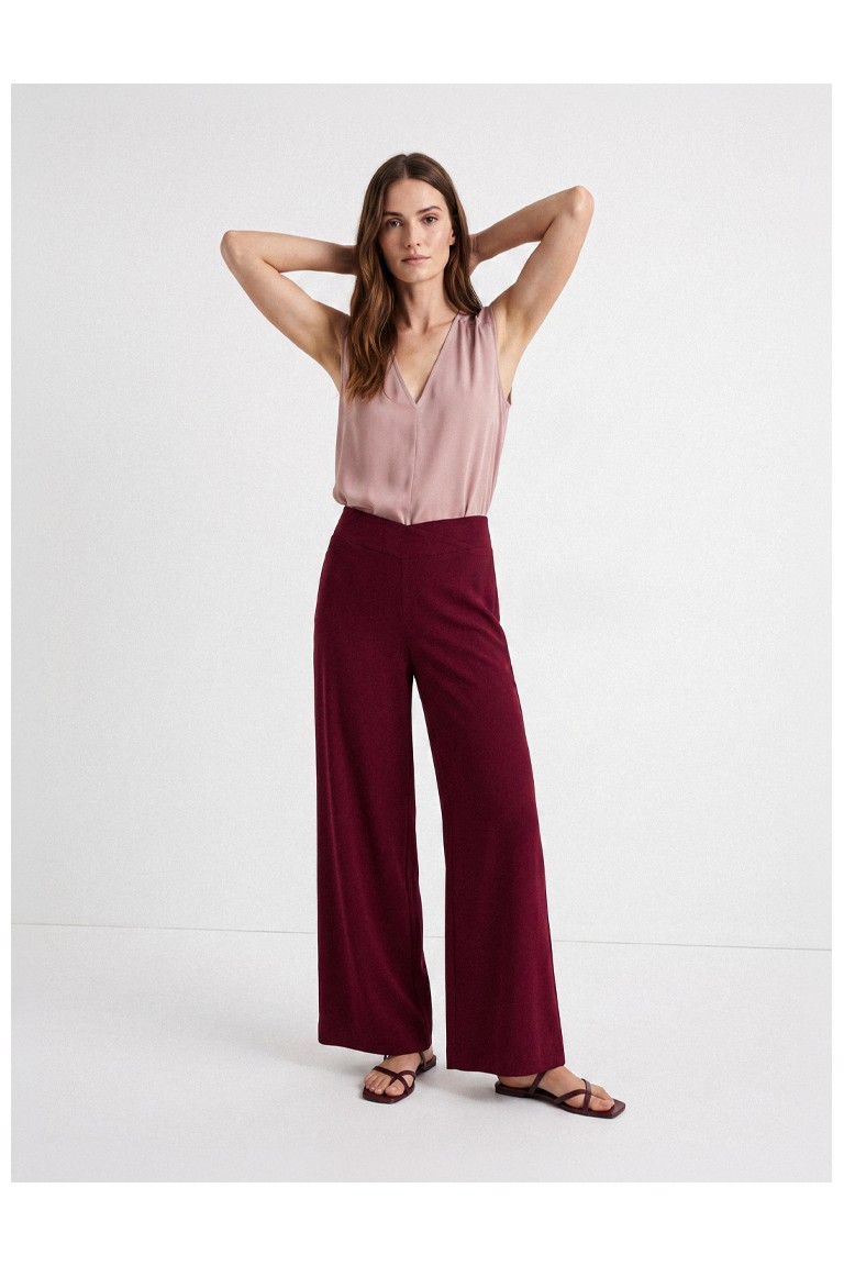 Pantaloni palazzo retro...